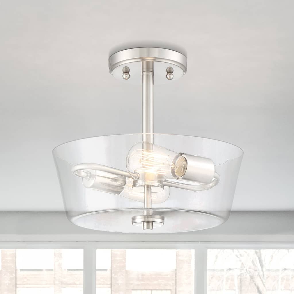 Westin 2 Light Semi Flushmount