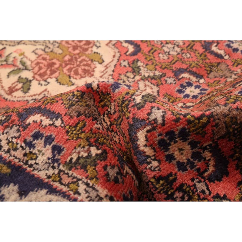 ECARPETGALLERY Hand-knotted Andelz Dark Copper Wool Rug - 2'5 x 9'2