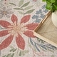 preview thumbnail 9 of 20, Nourison Washables Indoor Pink Floral Area Rug
