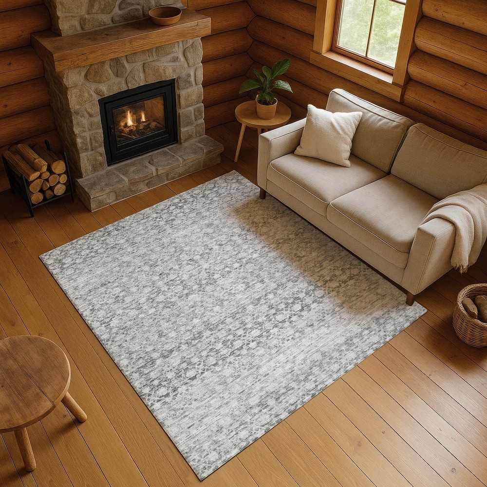 Premium Washable Super Soft Vintage Traditional Mayfield Rug