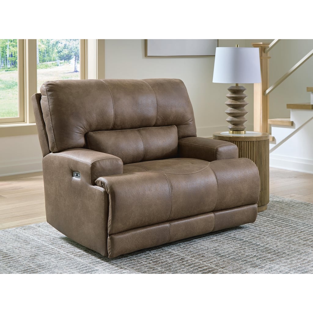 Signature Design by Ashley Bealeaf Brown Power Recliner