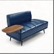 preview thumbnail 11 of 28, 55"W Faux Leather End of Bed Bench With side table