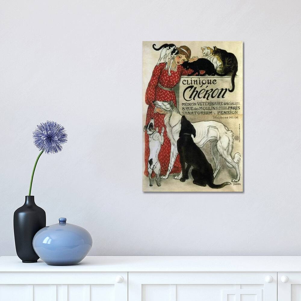 iCanvas "Clinique Cheron Advertising Vintage Poster" by Unknown Artist Canvas Print