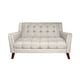 preview thumbnail 10 of 57, Candace Fabric Arm Chair and Loveseat Set by Christopher Knight Home