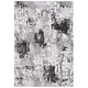 preview thumbnail 34 of 62, SAFAVIEH Century Trix Modern Abstract Rug 2'7" x 5' - Grey/Ivory - Rectangle