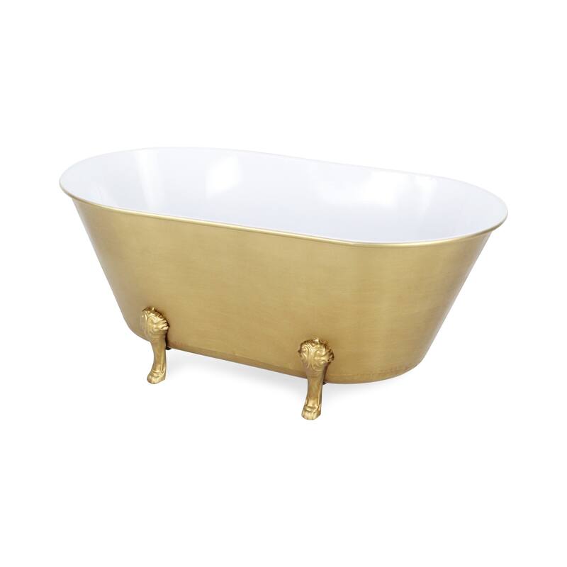 Lavade Golden Tub Décor