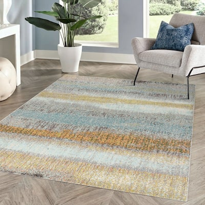 JONATHAN Y Groovy POP Modern Abstract Vintage Area Rug