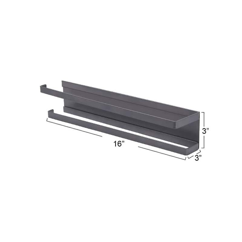 Household Essentials Metal Magnetic Paper Towel Holder - 15.8"L x 3.4"W x 3.3"H