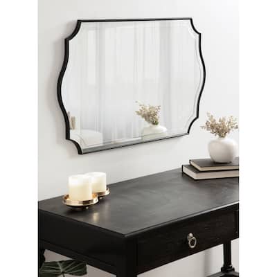 Kate and Laurel Hollyn Decorative Framed Wall Mirror