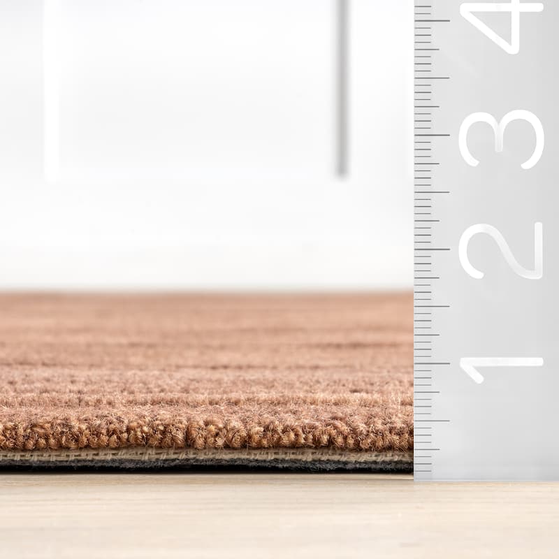 Starke Checked Wool Area Rug