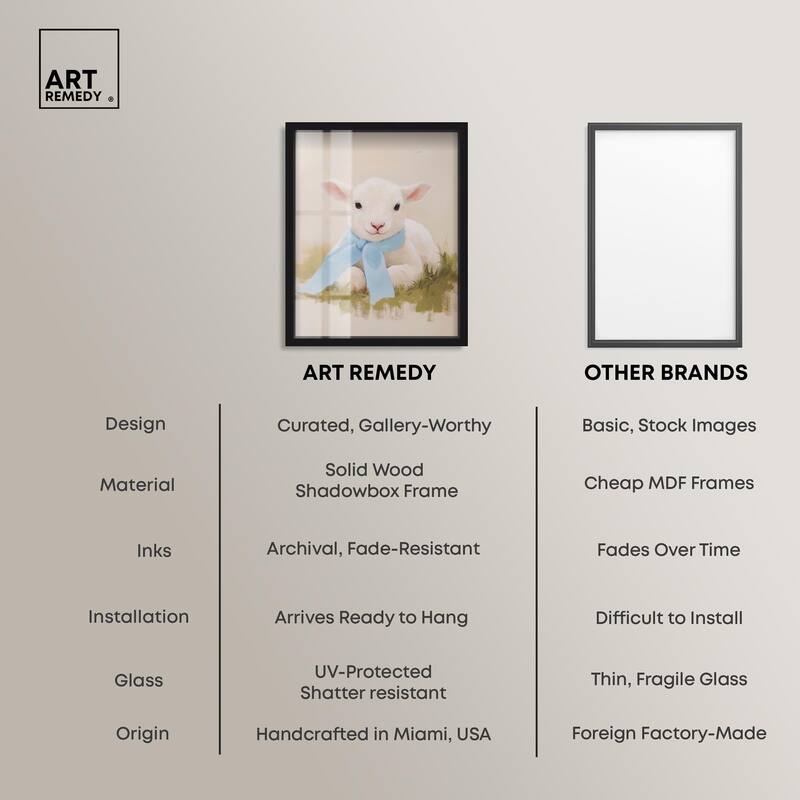 Gentle Spirit Shadowbox by Art Remedy