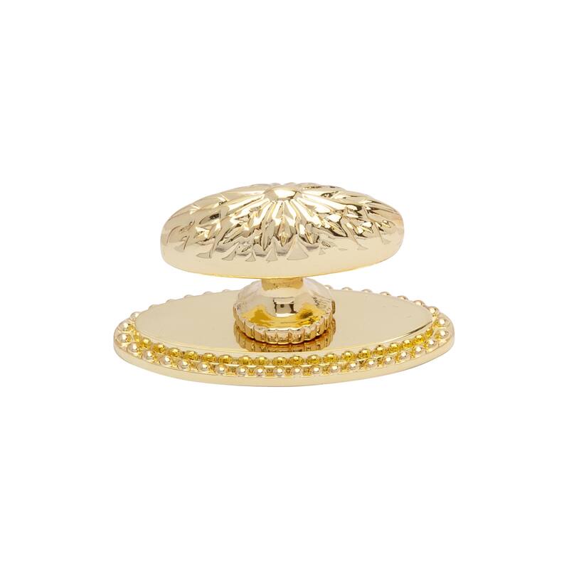 Utopia Alley Megan Gold Ring Cabinet Pull, 1.9" Diameter
