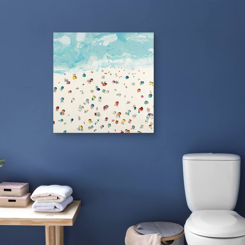 Beach Days by Randy Hibberd Canvas Art Print