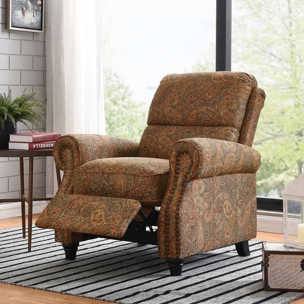 Copper Grove Jessie ProLounger Paisley Push Back Recliner Chair. Opens flyout.