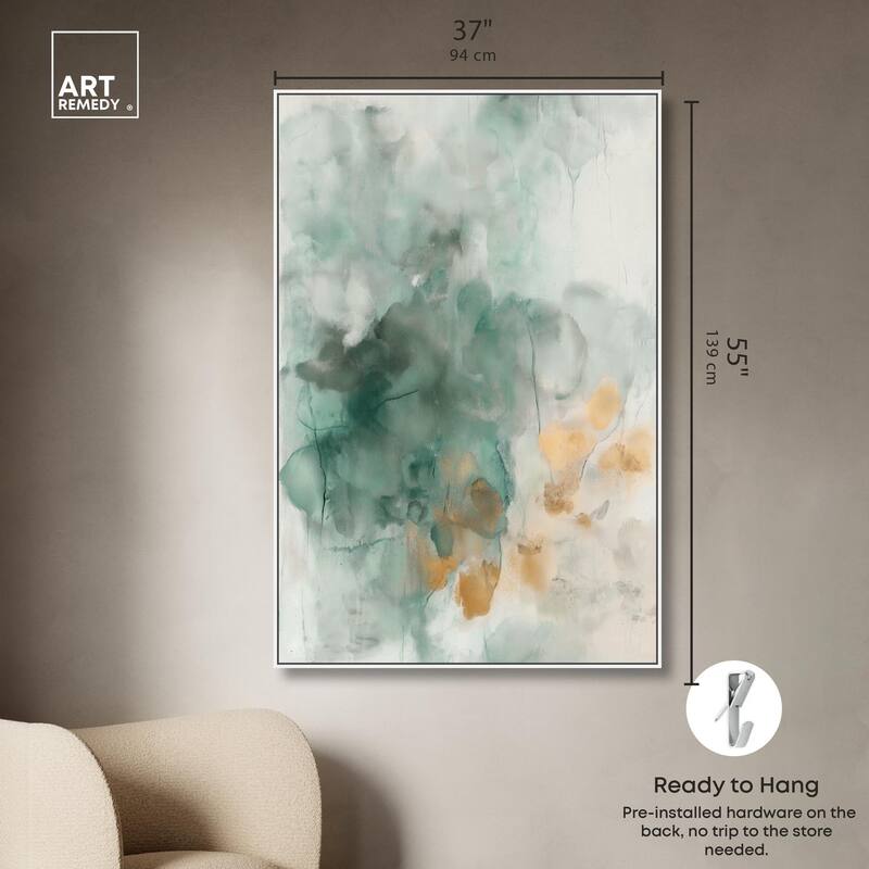 Verdant Vapors III Canvas by Art Remedy