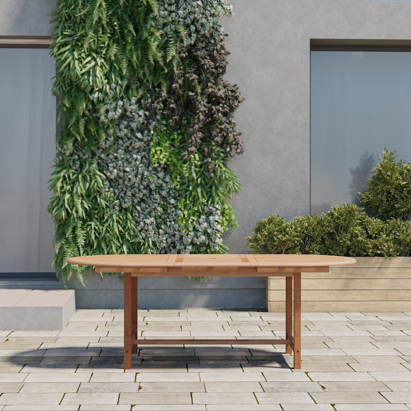 Amazonia Teak Giacomo 5-piece Extendable Patio Dining Set - 5 Piece