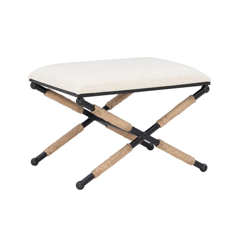 Ella Boho Campaign Accent Stool