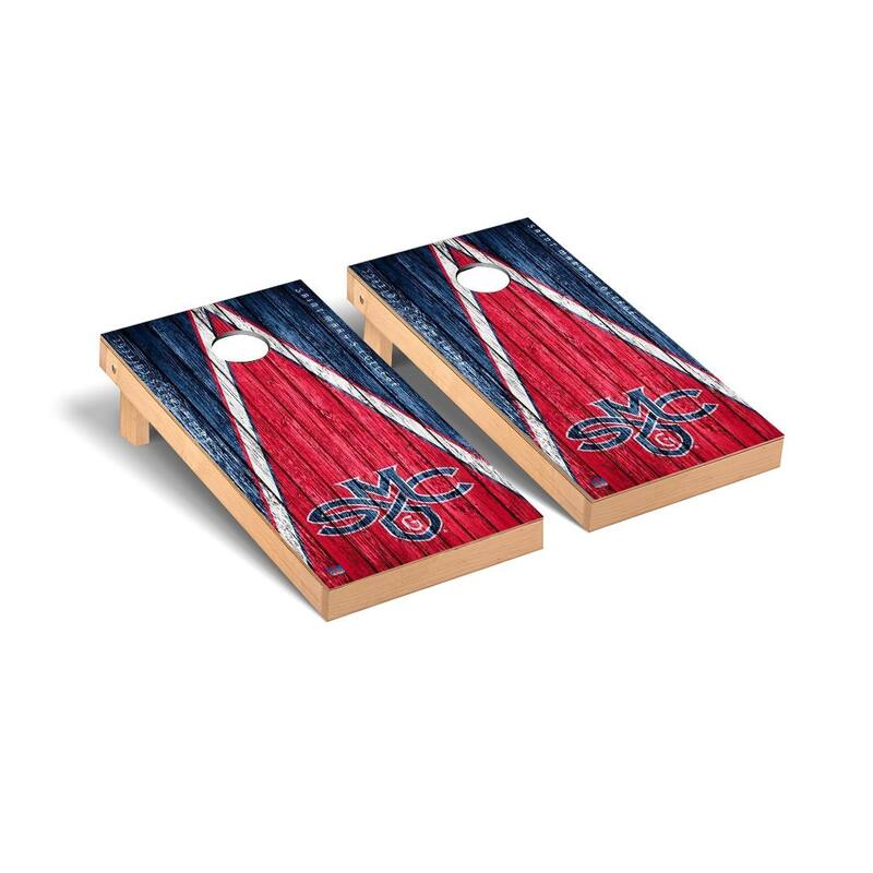 Saint Marys College California Gaels Triangle Cornhole Board Set