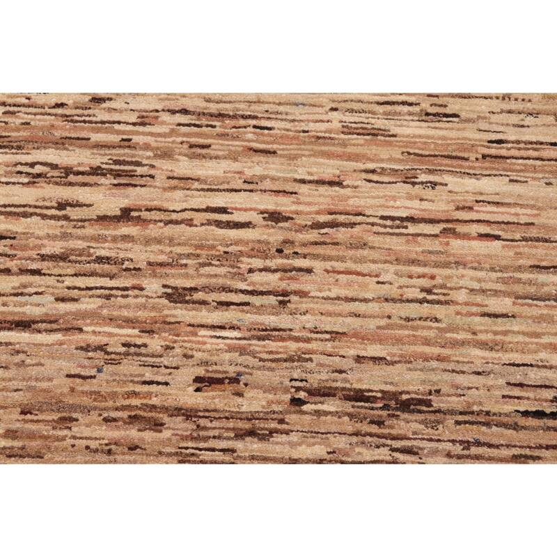 Rustic Ombre Zemeen Gabbeh Hand Knotted Wool Area Rug