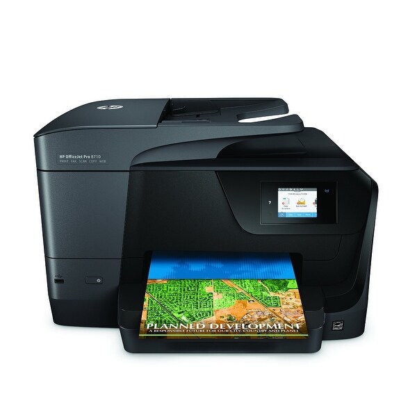Hp Officejet Pro 8710 Wireless All-In-One Photo Printer With Mobile Printing, Instant Ink Ready (M9l66a)