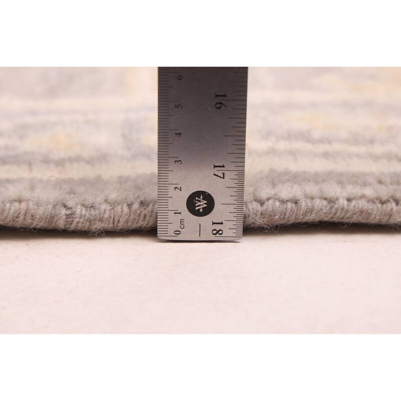 ECARPETGALLERY Hand-knotted Royal Oushak Light Grey Wool Rug - 8'3 x 9'11