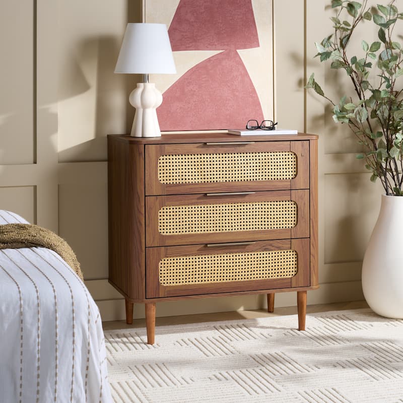 SAFAVIEH Home Brey 3-Drawer Chest