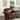 Brandon Distressed Whiskey Italian Leather Chair - 40"H x 48"W x 39"D - 40"H x 40"W x 36"D