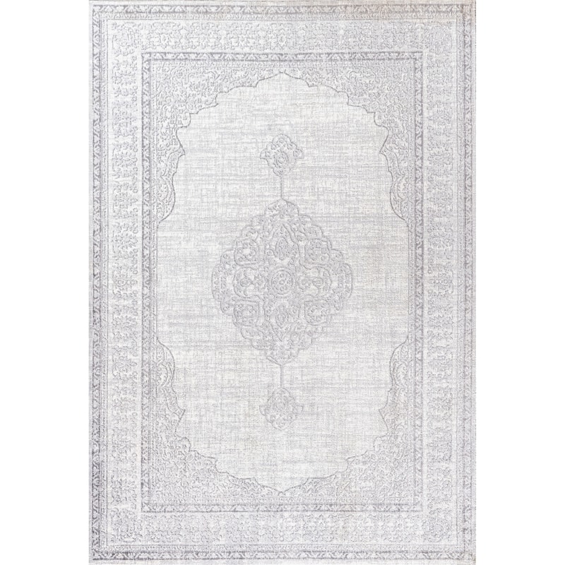 JONATHAN Y Loom Ornate Medallion Traditional Area Rug