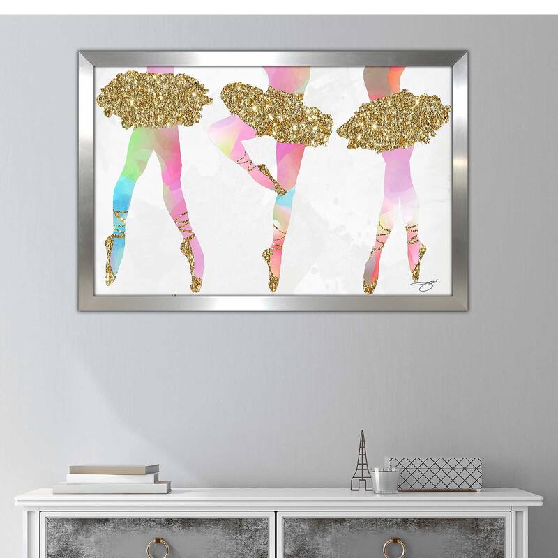"3 Dancers" by Jodi Print on Acrylic