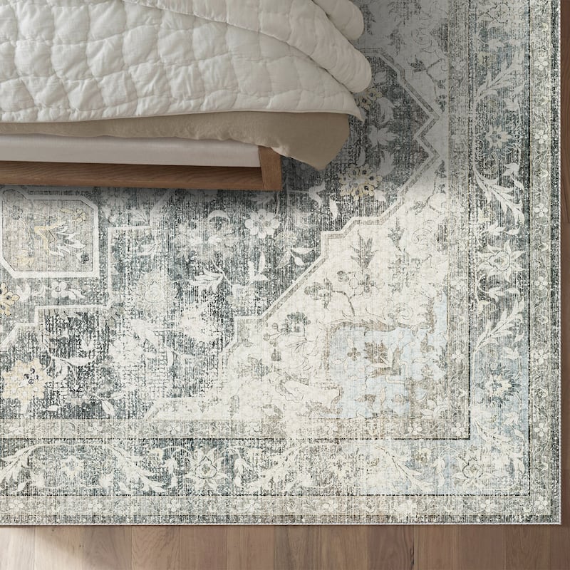 Bohemian Faux Cashmere Rug