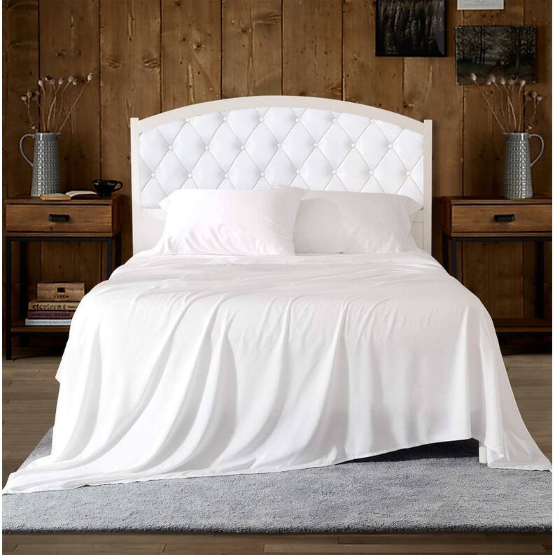 A1HC 100% Organic Cotton Flat Sheet, 300 TC GOTS Certified , Fair Trade Certified, Oeko-TEX Certified, Soft & Silky Sateen Weave