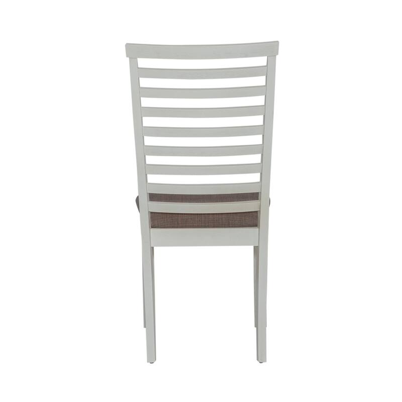 Brook Bay 3 Piece Drop Leaf Table Set with 2 Ladder Back Chairs