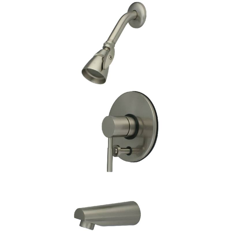 Kingston Brass Concord Tub and Shower Trim Package with 1.8 GPM Single