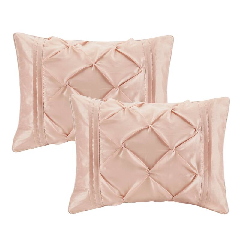 Madison Park Essentials Loretta 24-Piece Room in a Bag with Window Panels and Sheet Set