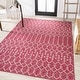 preview thumbnail 179 of 179, JONATHAN Y Trebol Moroccan Geometric Textured Weave Indoor/Outdoor Area Rug