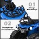 preview thumbnail 39 of 37, Costway 12V Kids Ride On ATV Electric 4-Wheeler Quad 2 Speeds with Mp3