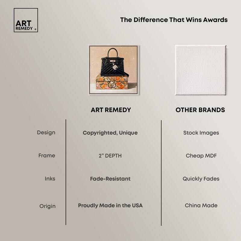Luxury Purse and Giftbox Canvas by Art Remedy