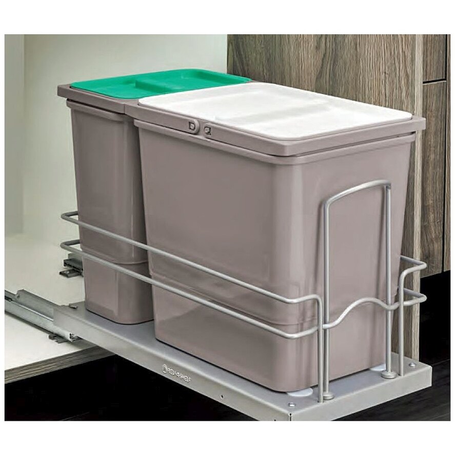 Shop Rev A Shelf 5sbwc 815 1 5sbwc Series Bottom Mount Double Bin