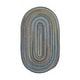 preview thumbnail 4 of 18, Colonial Mills New England Braid Multi Colored Wool Area Rug
