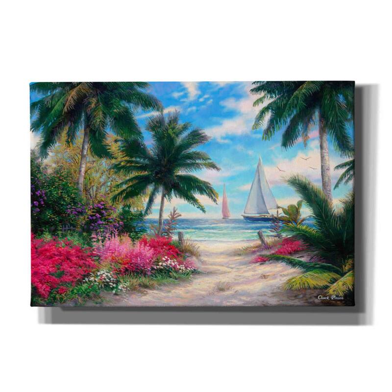Cortesi Home 'Sea Breeze Trail' by Chuck Pinson, Canvas Wall Art - 26x18