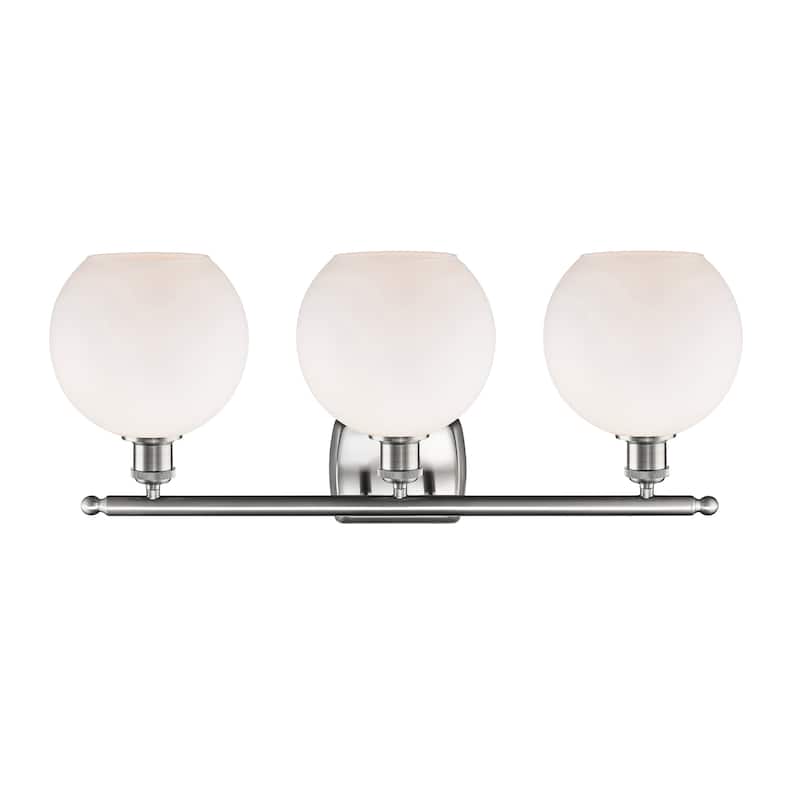 Innovations Lighting Athens 3 Light 26" Bath Vanity Light - 8" Shade