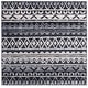 preview thumbnail 43 of 76, SAFAVIEH Adirondack Mina Moroccan Boho Rug 6' Square - Ivory/Navy - Square