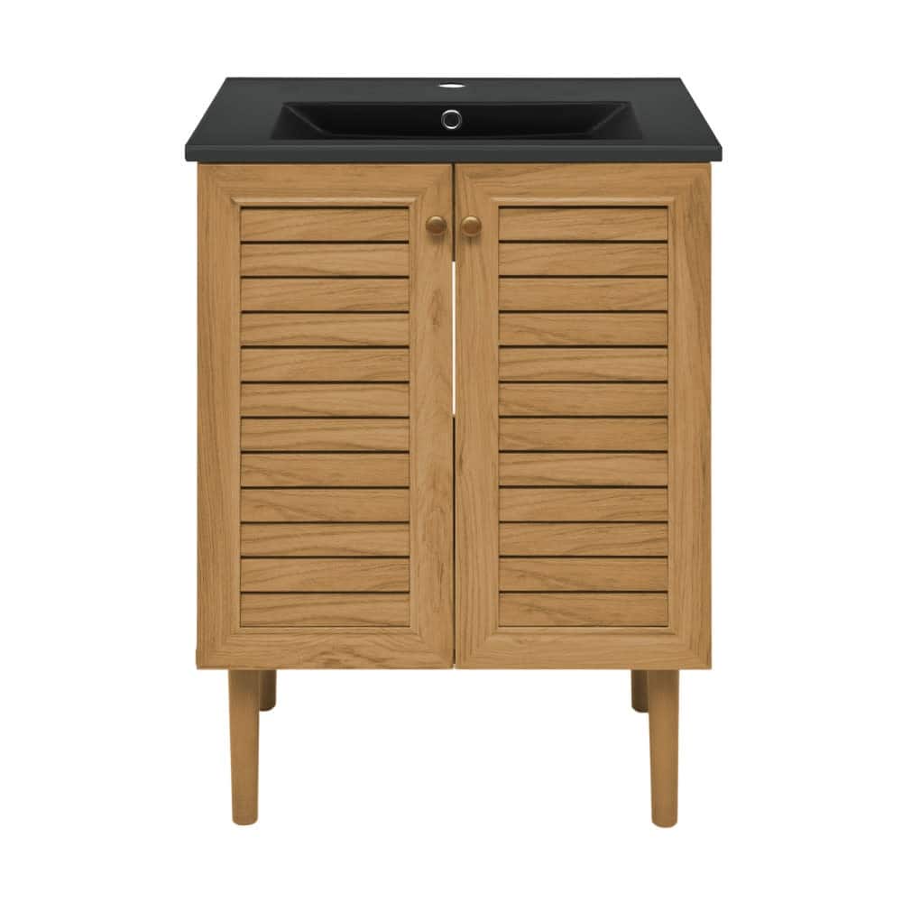Swiss Madison SM-BV373MB Bron 24" Free Standing Single Basin Vanity