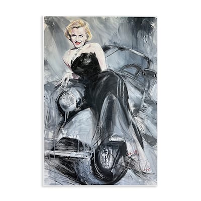 Stupell Timeless Fashion Woman Wall Plaque Art Design By Lucille Lee