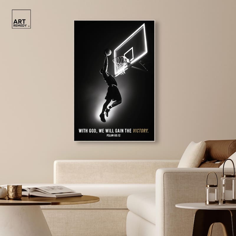 We Will Gain the Victory Canvas by Art Remedy