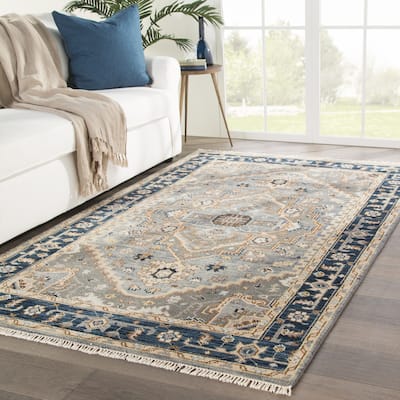 Arlington Hand-Knotted Medallion Area Rug