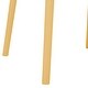 preview thumbnail 5 of 4, Gyna 14 Inch Kids Side Chair, Round Dotted Backrest, Set of 4, Armless, Yellow