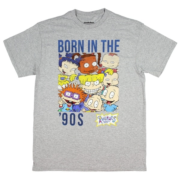 Shop Nickelodeon Men S Rugrats T Shirt Born In The 90s Characters