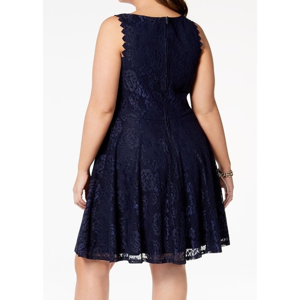navy blue dress size 24