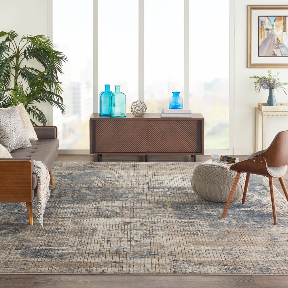 Porch & Den Meadowbrook Distressed Area Rug